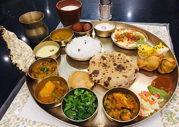 Restaurant Food Spread